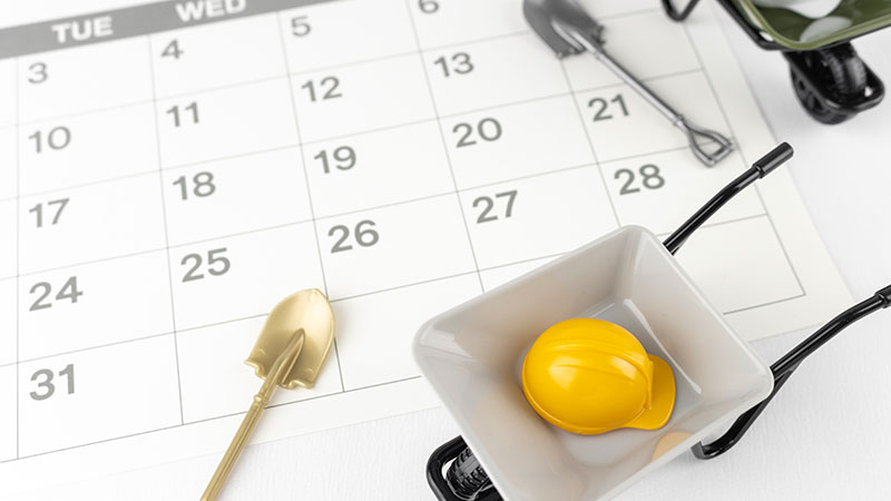 工事内容・日程のご調整