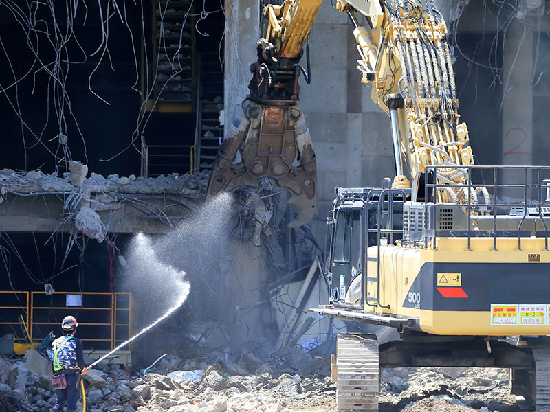 コンクリート・鉄骨・木造解体工事