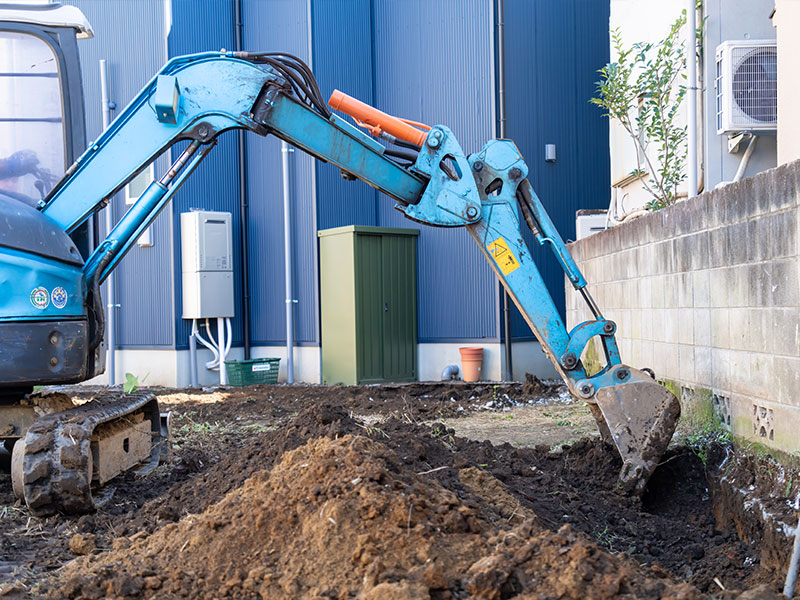 土木工事（解体工事に伴う作業）